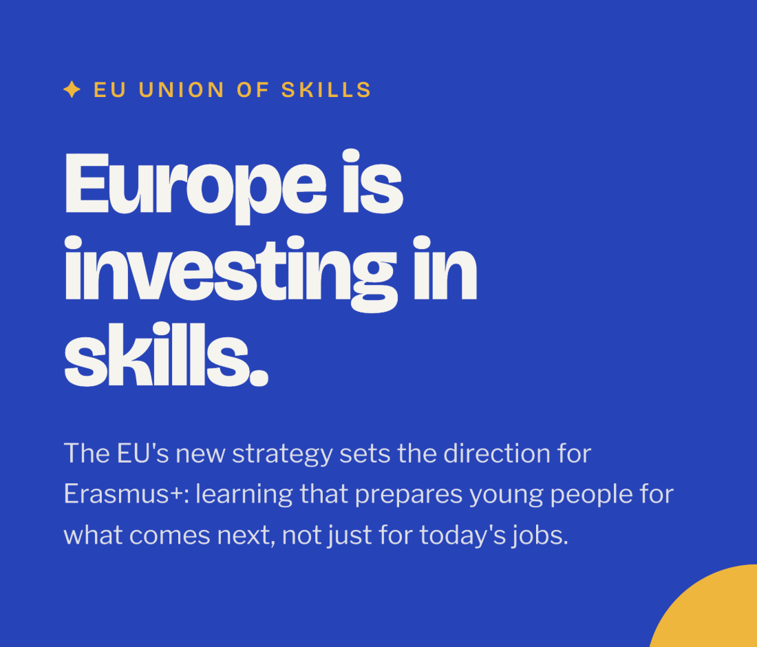 Europe is investing in skills
